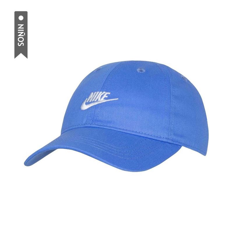 NIKE - Gorra Nike Nan Futura Curve Brim Niños-Azul