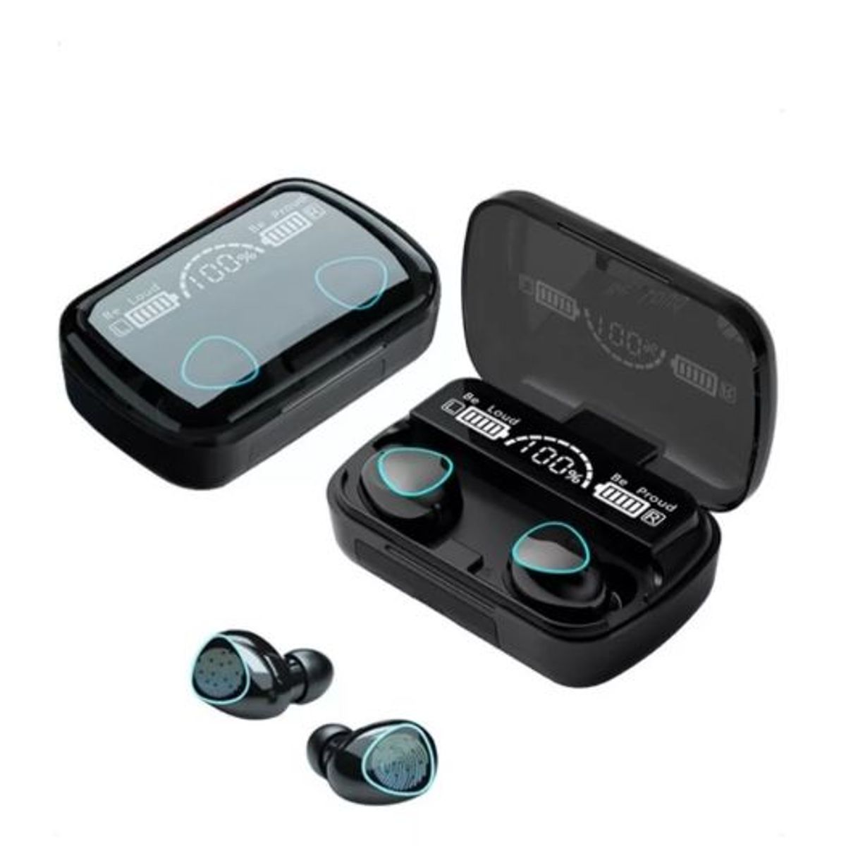 GENERICO - audífonos inalámbricos bluetooth auriculares M10 in-ear negro