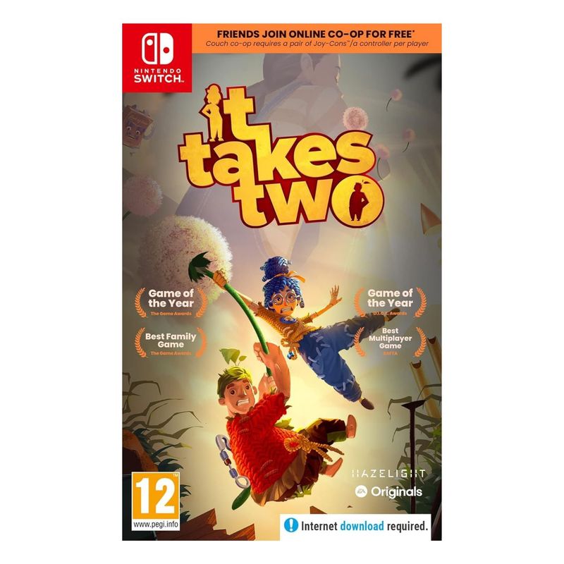 NINTENDO - It Takes Two Nintendo Switch Fisico Nuevo