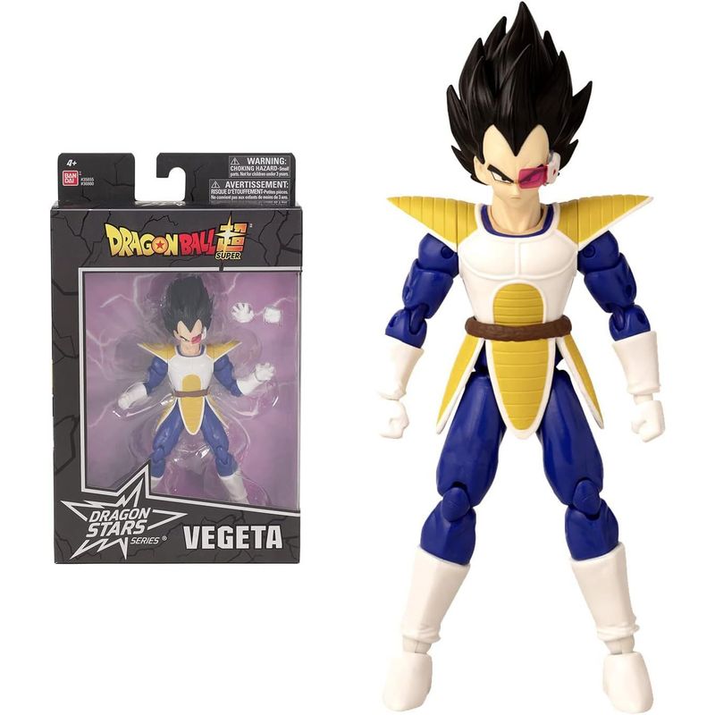 BANDAI - Vegeta Scanner Figura Ball Super Dragon Stars Bandai 15 Cm