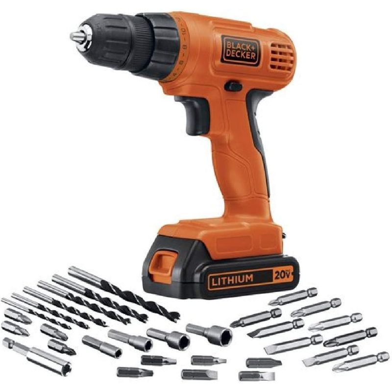BLACK+DECKER - Black  Decker Taladro Inalambrico Ld120va