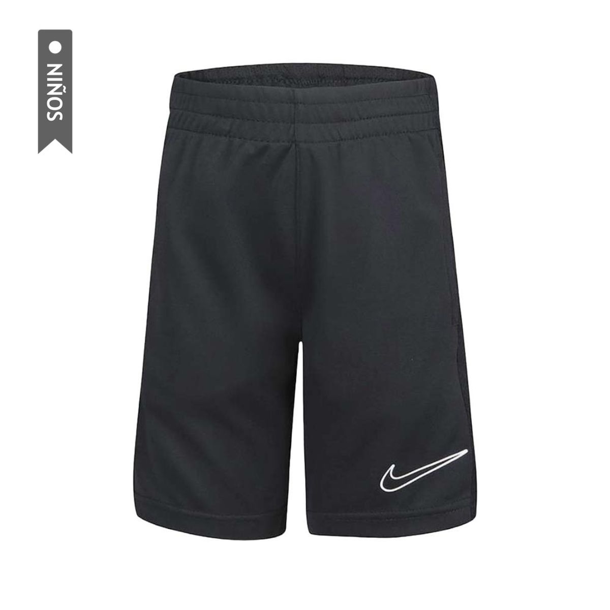 NIKE - Pantaloneta Nike Dri-Fit Academy Niños-Negro