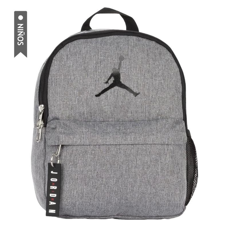 NIKE - Morral Jordan Air Mini Niños-Gris