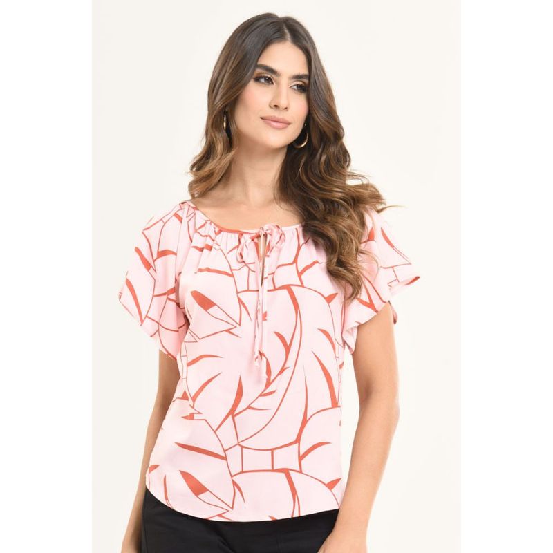 RAGGED - Blusa miami Rosado Ragged