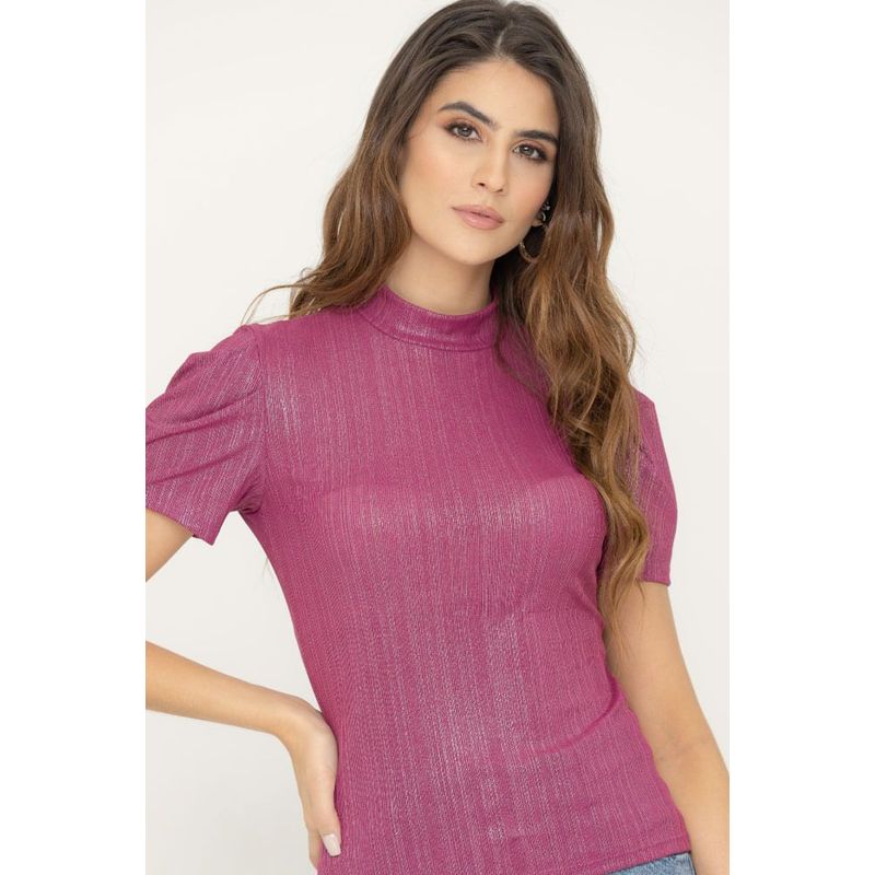 RAGGED - Blusa tanzania Rojo vino Ragged