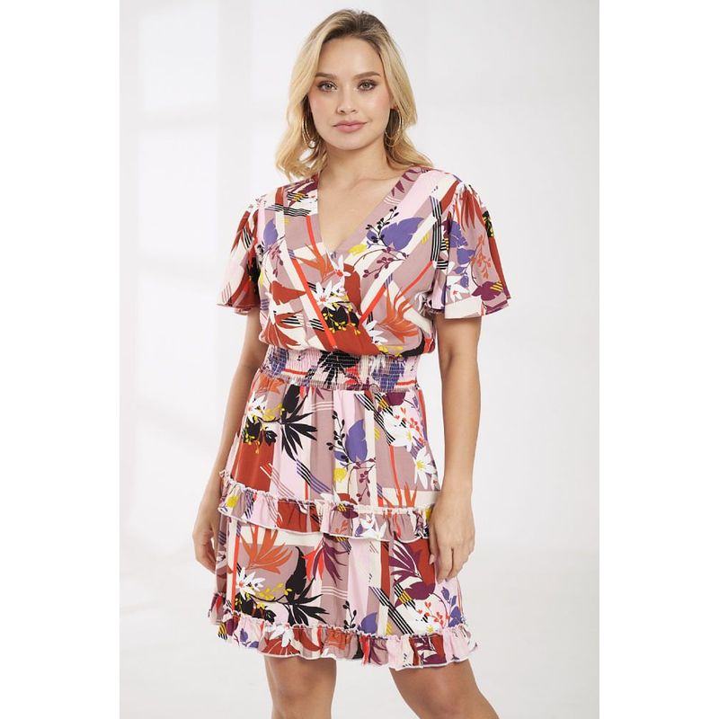 RAGGED - Vestido macondo Rosado palo de rosa Ragged