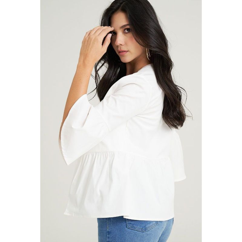 RAGGED - Chaqueta carabell Blanco crudo Ragged