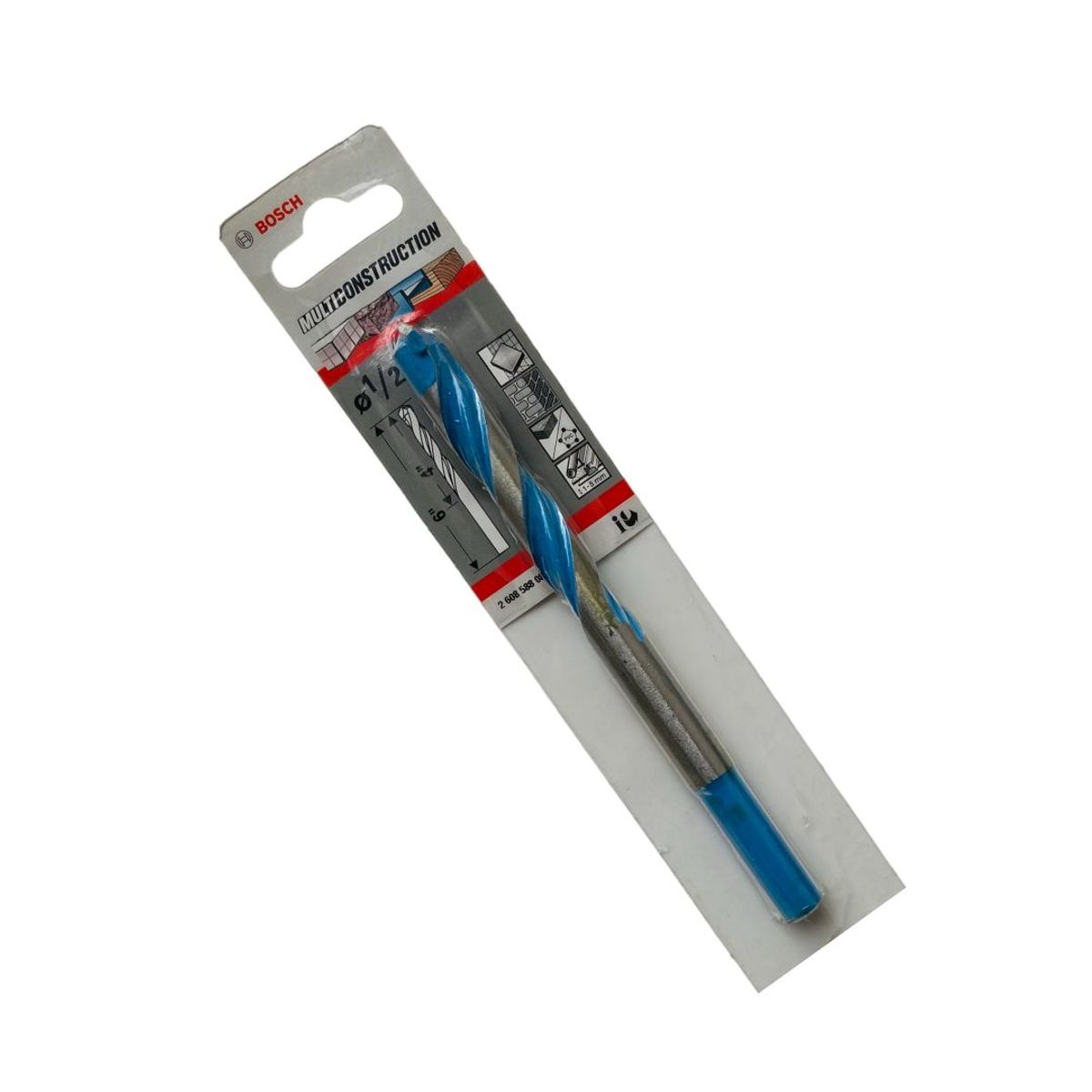 BOSCH - Broca Multiconstruction Ø1/2 X 6 Bosch