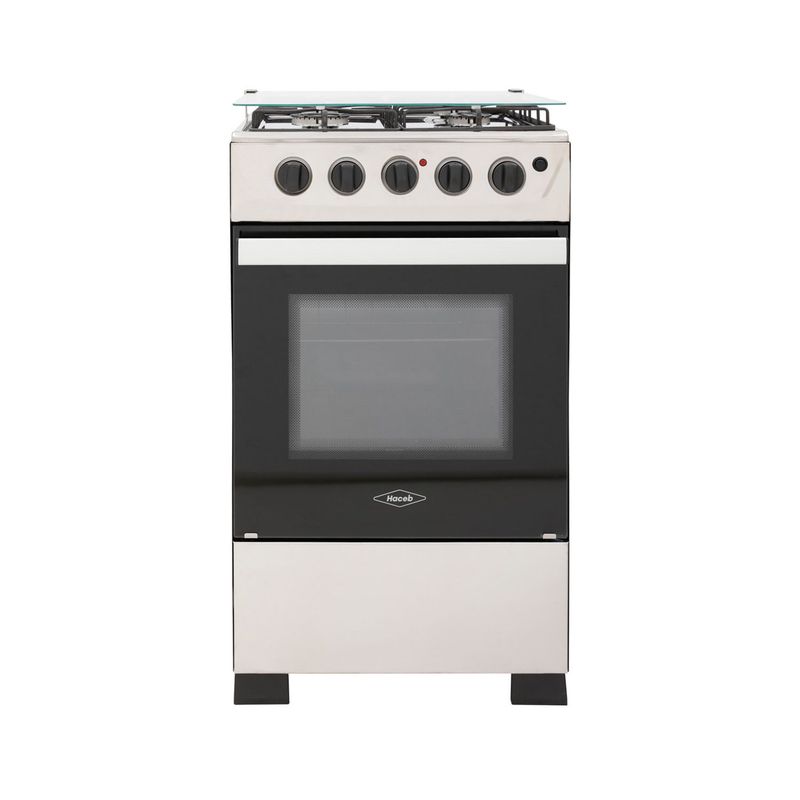 HACEB - Estufa con Horno Haceb 4 Puestos ESTROM50VPGNINX