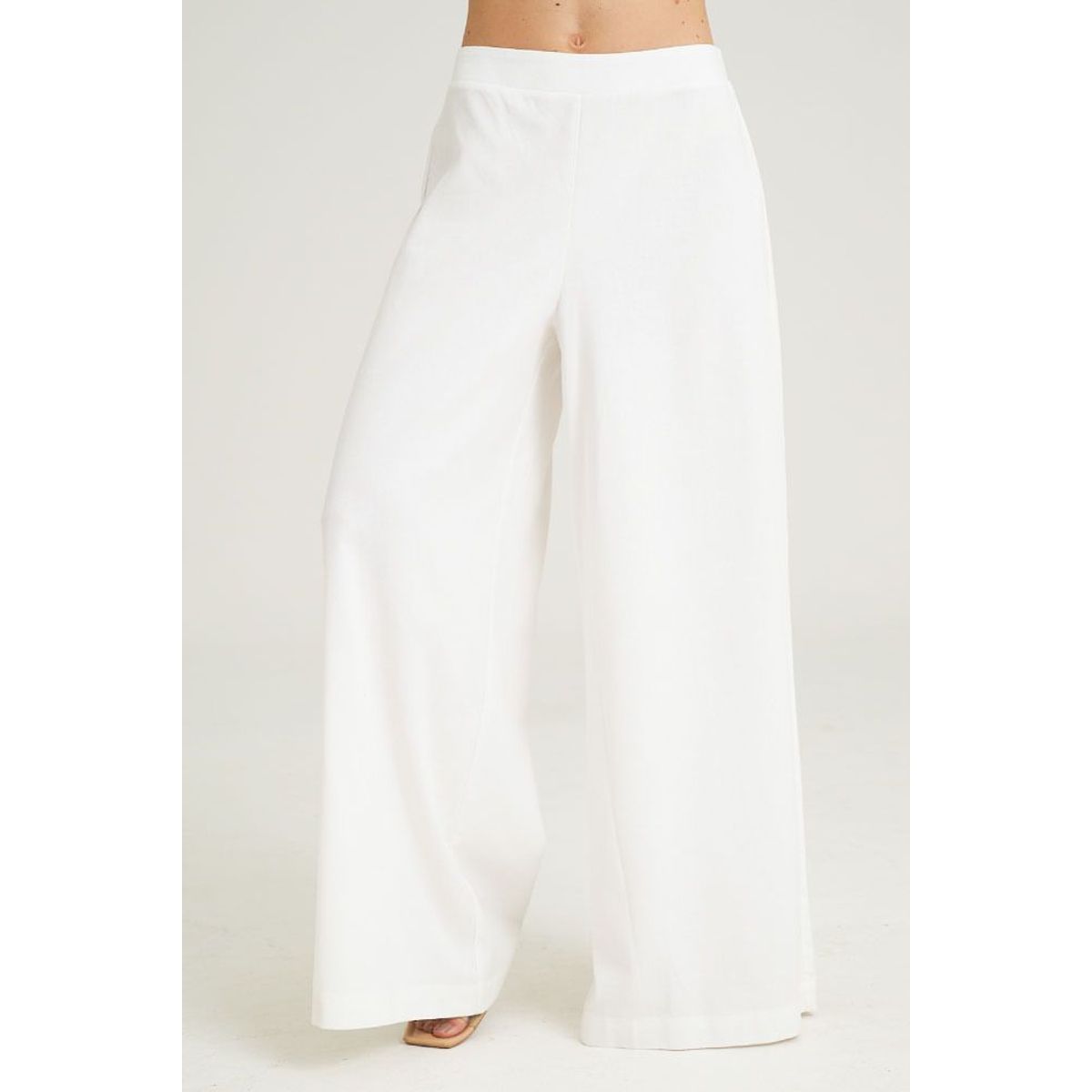 RAGGED - Pantalon lino malvin Blanco crudo Ragged