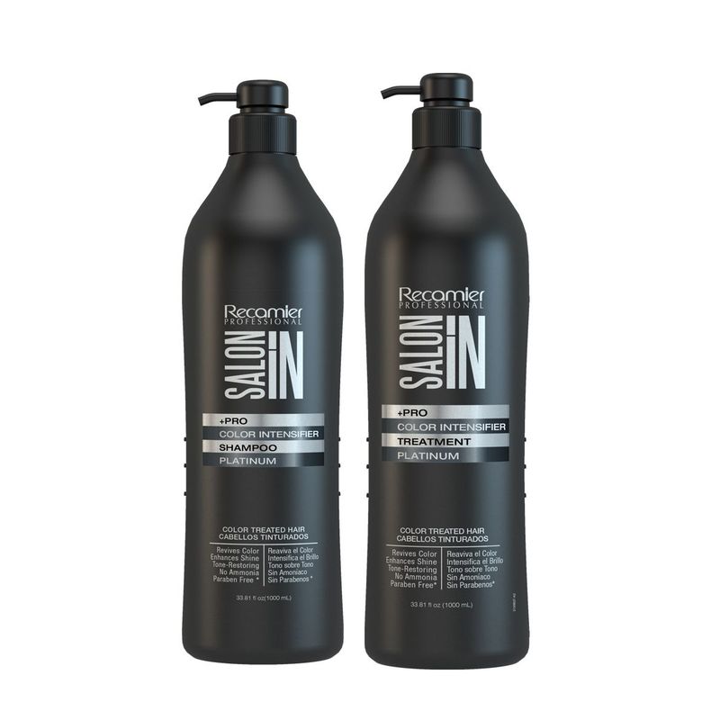 RECAMIER - Shampoo + Tratamiento Recamier Platinum 1 L