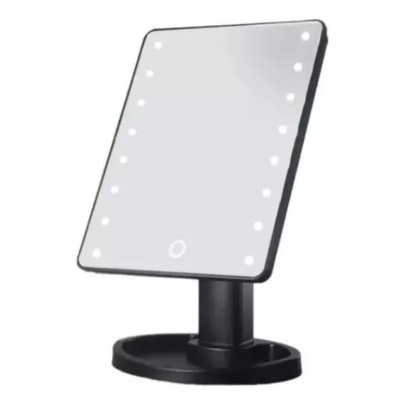 GENERICO - Espejo Luz Led Con Pantalla Táctil Maquillaje