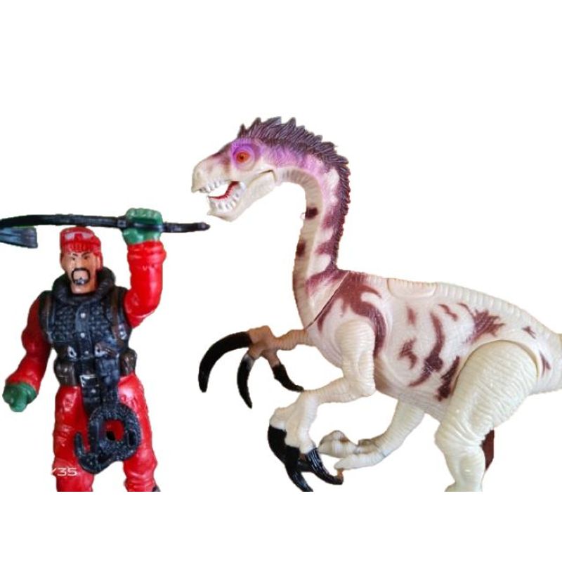 GENERICO - Dinosaurio Dino World Kit De Rescate
