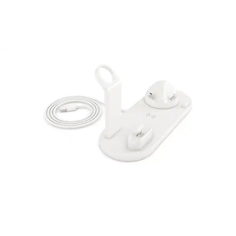 GENERICO - Estacion Inalámbrica (Cargador) 6 en 1 Para IPhone Y Para Android