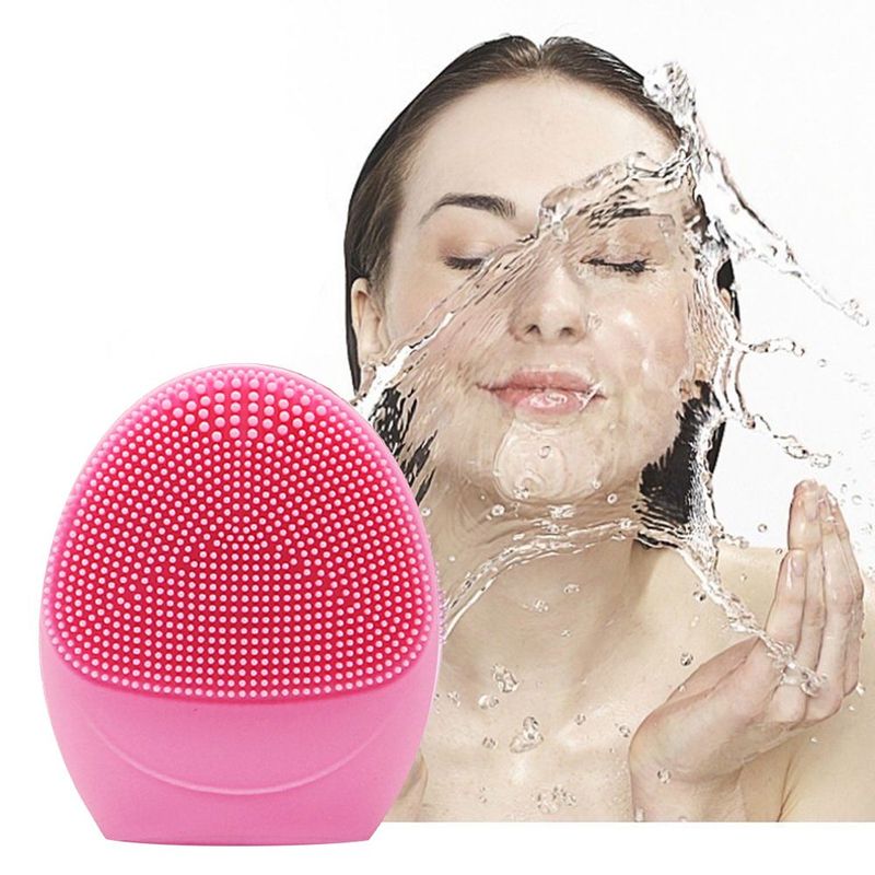 CARER SPARK - Cepillo Limpiador Facial Eléctrico Con Vibración De Silicona