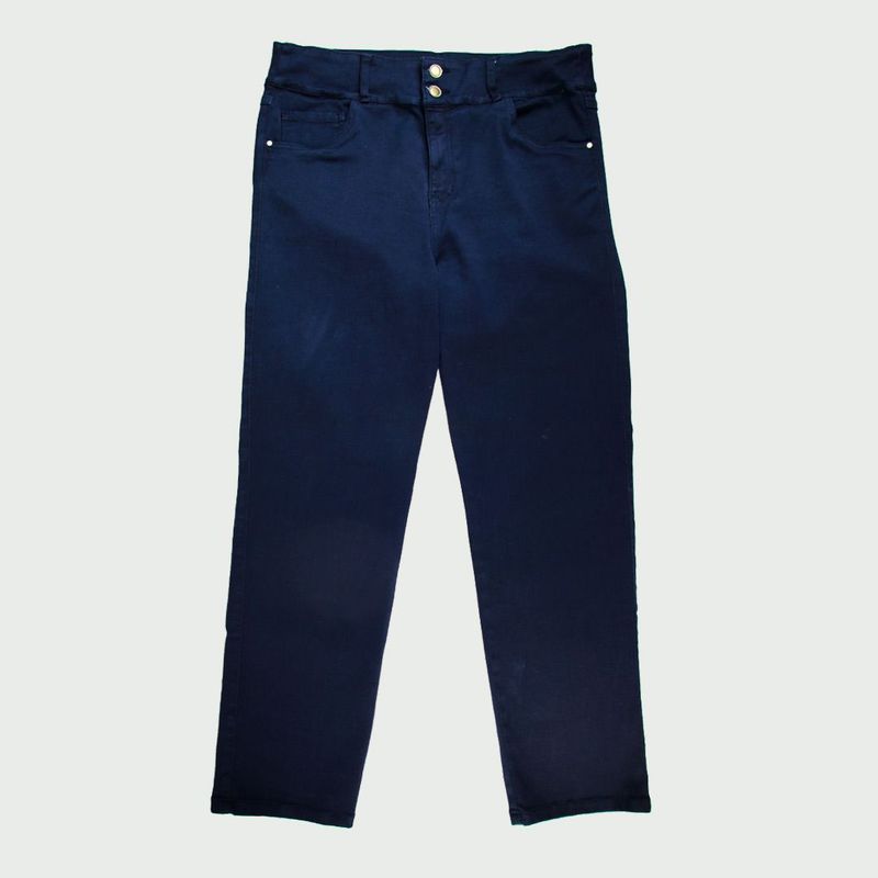 L Y H - Jean Para Mujer Azul Marca L&H