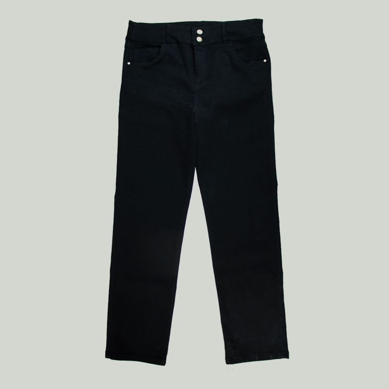 L Y H - Jean Para Mujer Negro Marca L&H