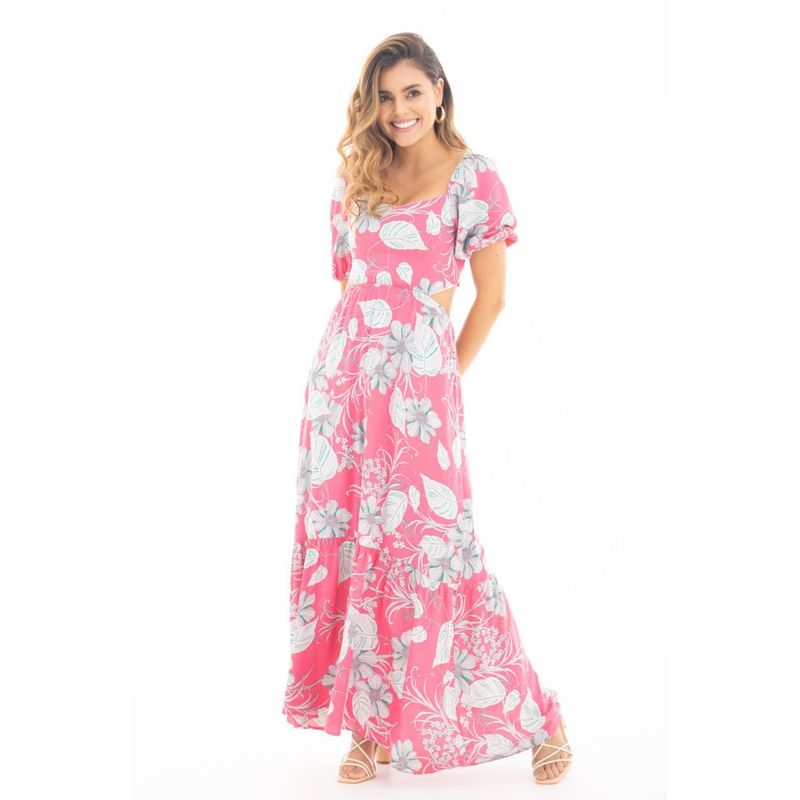RAGGED - Vestido estambul Fucsia Ragged