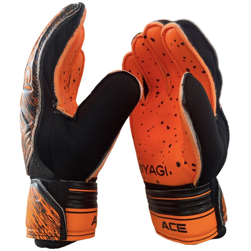MIYAGI - Guante De Fútbol Miyagi Ace Palma Latex Aleman Para Niños mg010