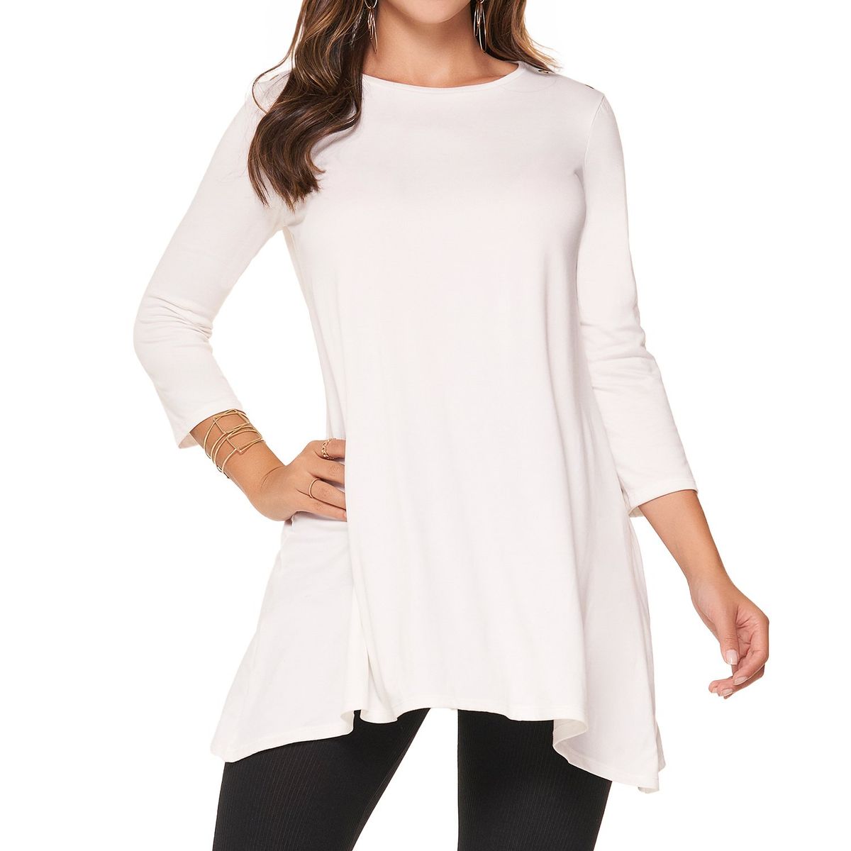 CROYDON - Vestido Paulete Blanco Croydon para Mujer