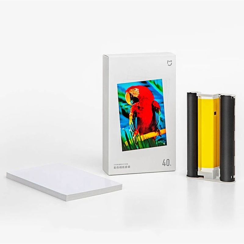 XIAOMI - Papel Foto X40cartucho De Tinta Xiaomi Mijia Smart Wireless.