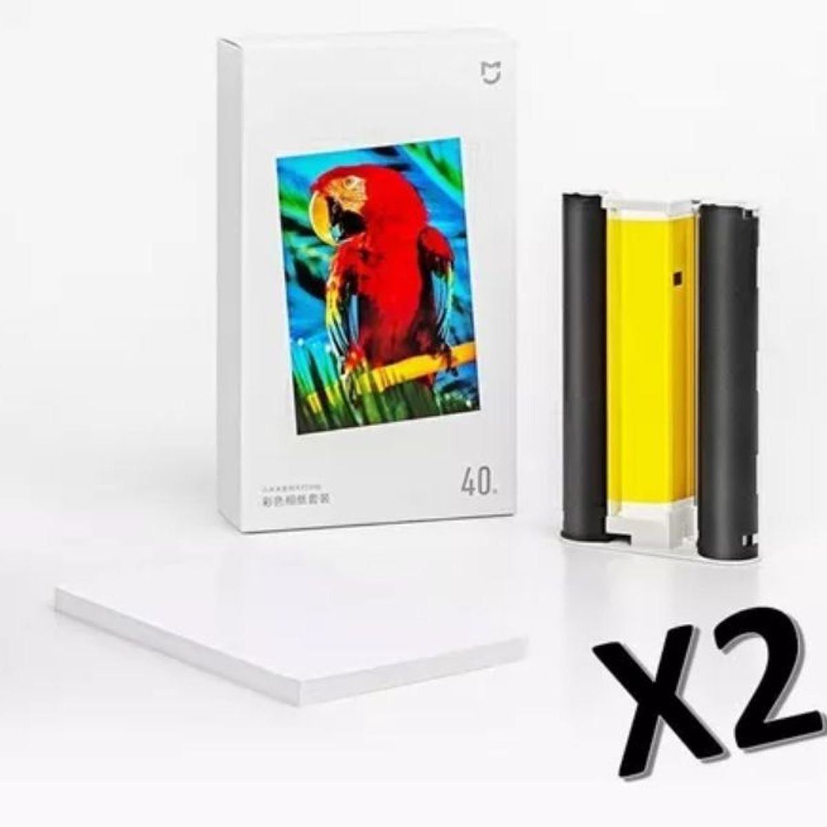 XIAOMI - Papel Foto X40cartucho De Tinta Xiaomi Mijia Smart Wireless X2.