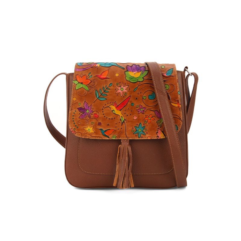 MACOLY - Bolso manos libres Macoly c321 cuero tala