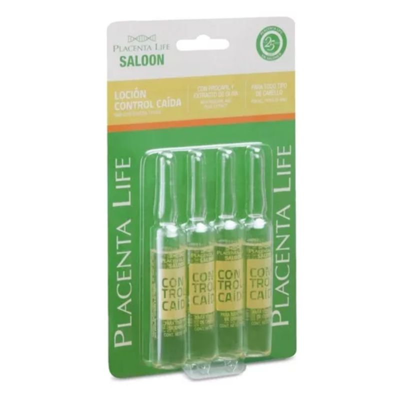 BE NATURAL - Locion Placenta Life Control Caida