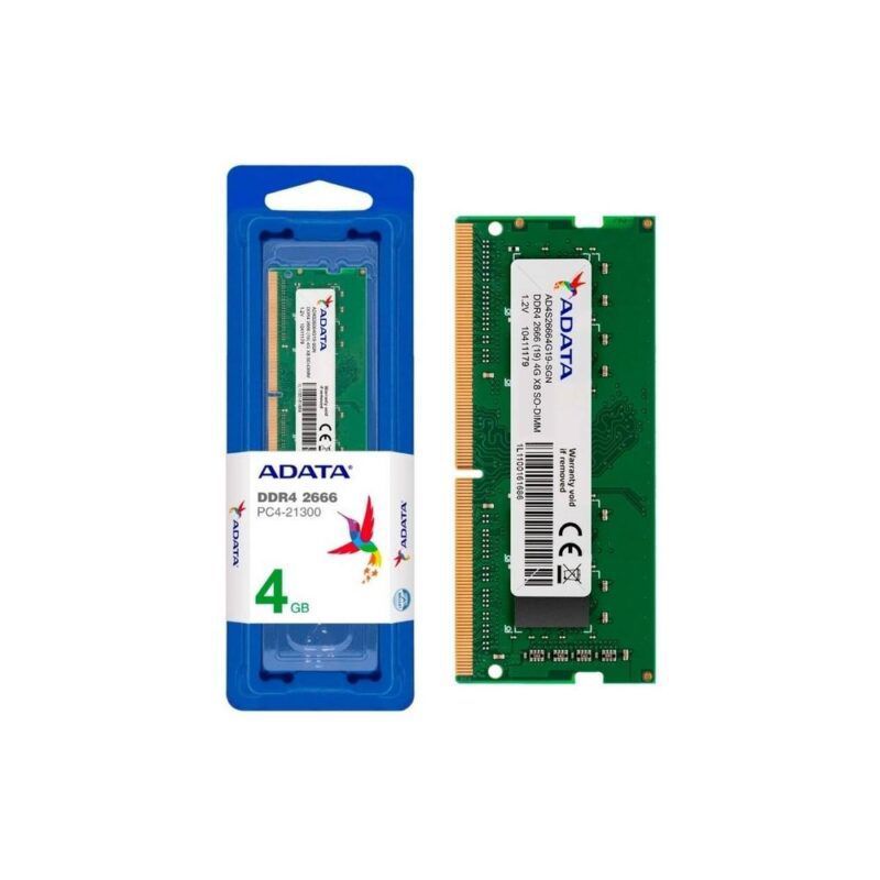 ADATA - Memoria Ram Para Portatil Adata Premier Ddr4 2666mhz 4gb X1