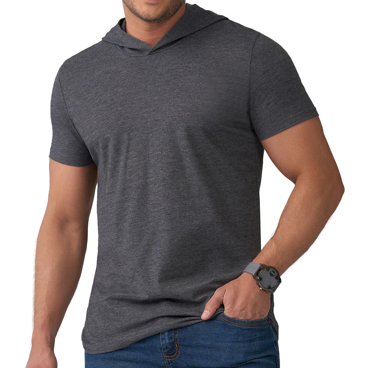 CROYDON - Camiseta Mario Gris Croydon para Hombre