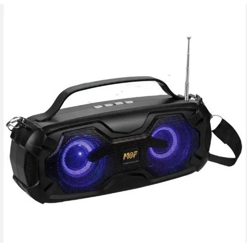 GENERICO - Parlante portátil MF-210 luz led