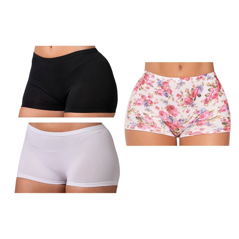 CROYDON - Panty X3 Paola Rosa-Negro para Mujer Croydon_.
