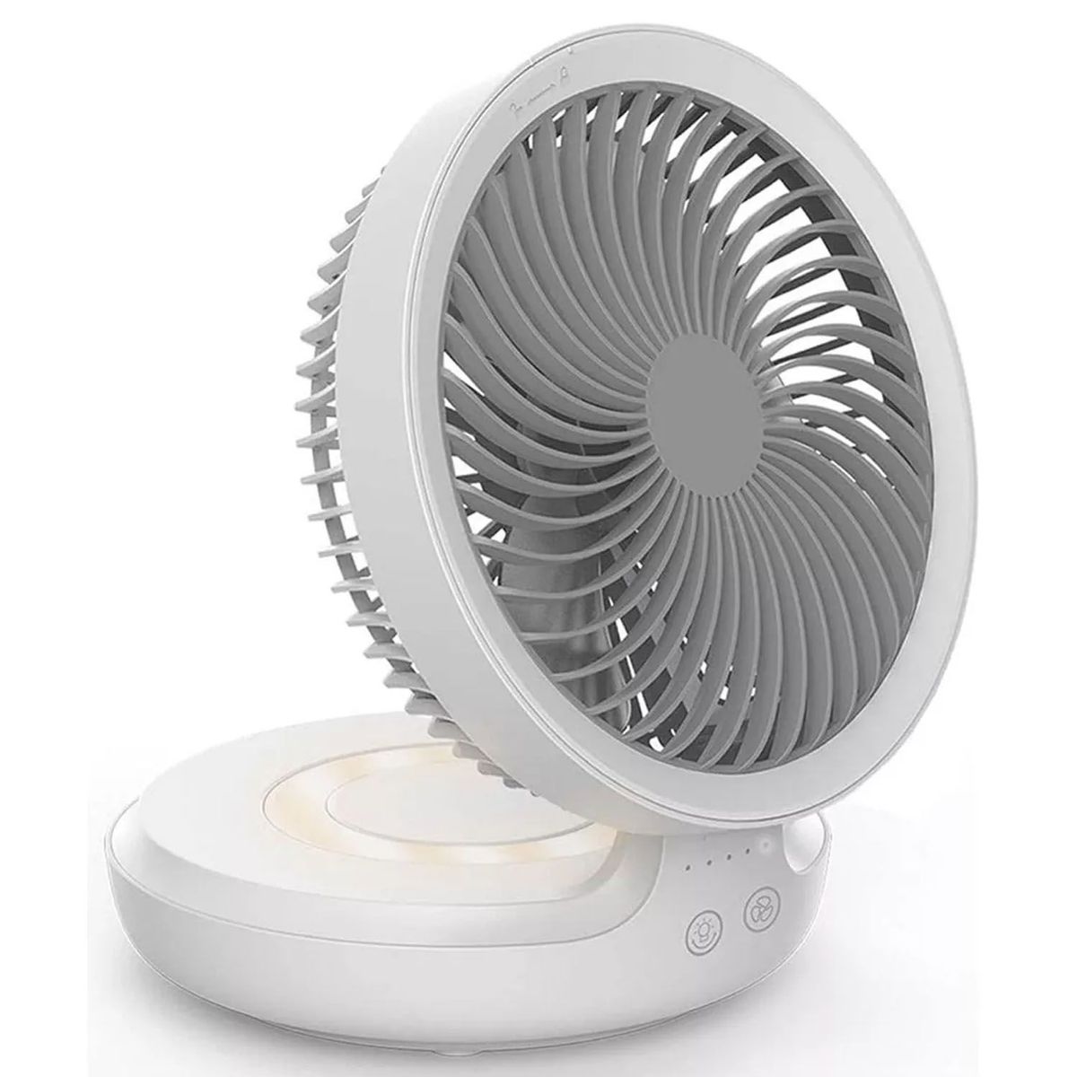 ONE PIXEL - Ventilador Abanico Electrico Plegable Recargable Con Luz Led