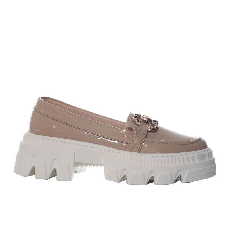 ZAVATTY - Mocasin para mujer 491-Z359 NUDE ZAVATTY