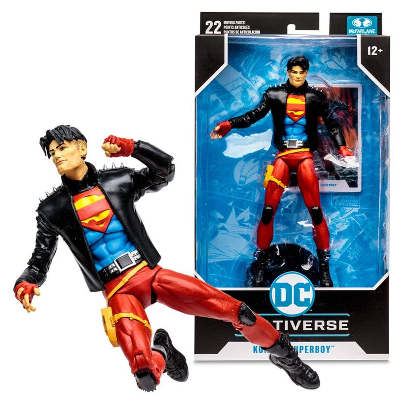 HASBRO - Superboy Kon El Figura Superman Dc Multivers Mcfarlane 18 Cm