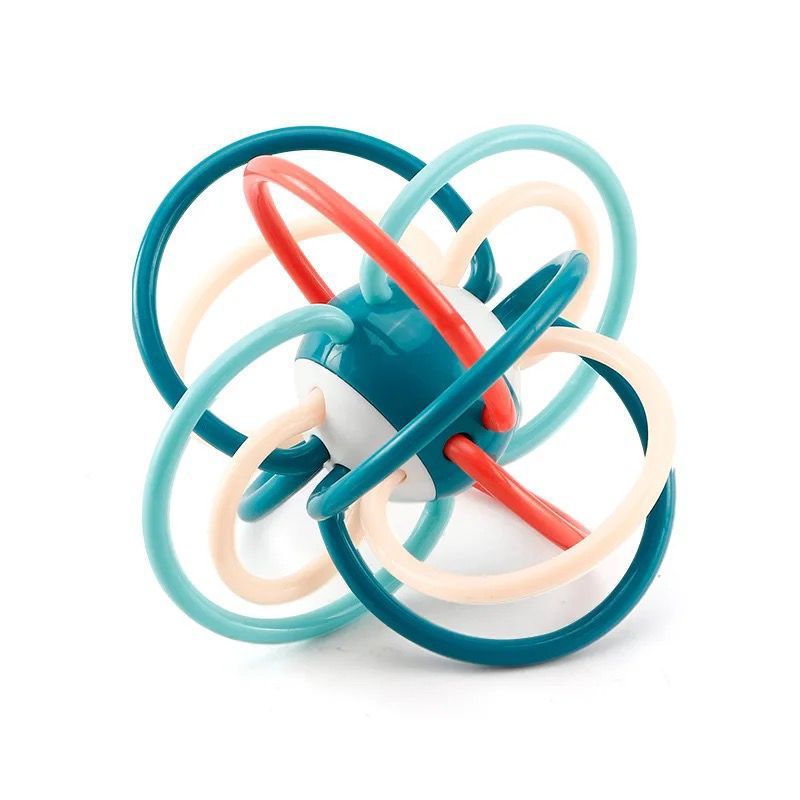 GENERICO - Bola Sonajero, Juguete Sensorial En Silicona  Verde-