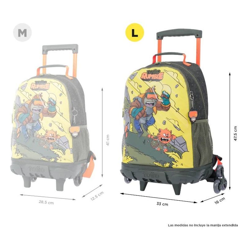 TOTTO - Morral Con Ruedas Totto Brawlmaster  L