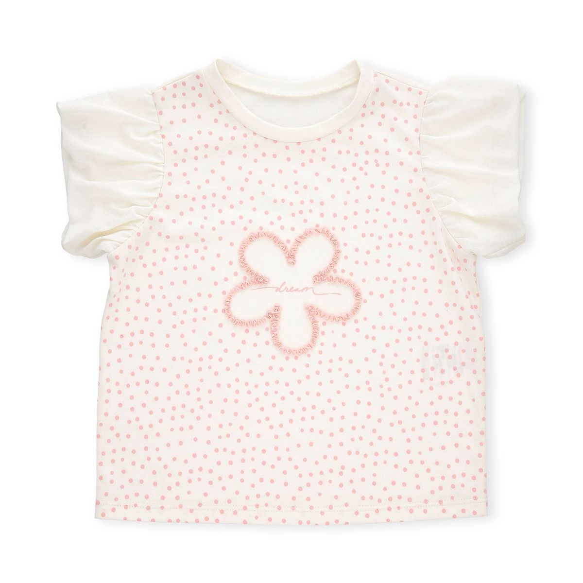 BABY PLANET - Camiseta Blanco Con Estampado Frontal Para Bebé Niña Baby Planet.-