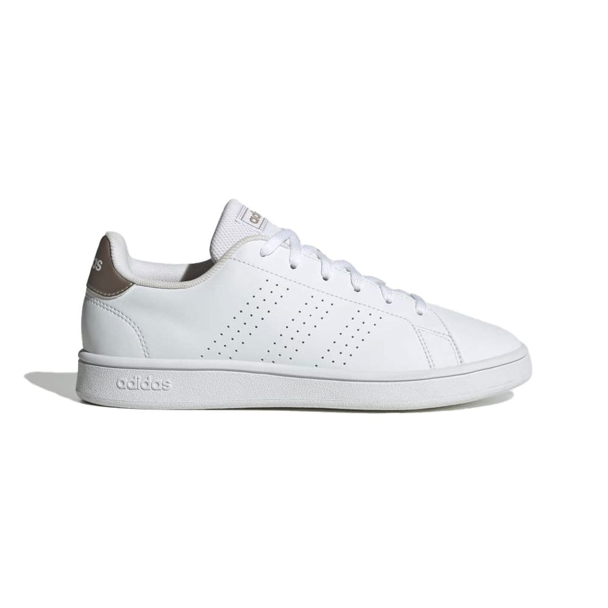 ADIDAS - Tenis Mujer Adidas Advantage Base - Blanco-Marrón