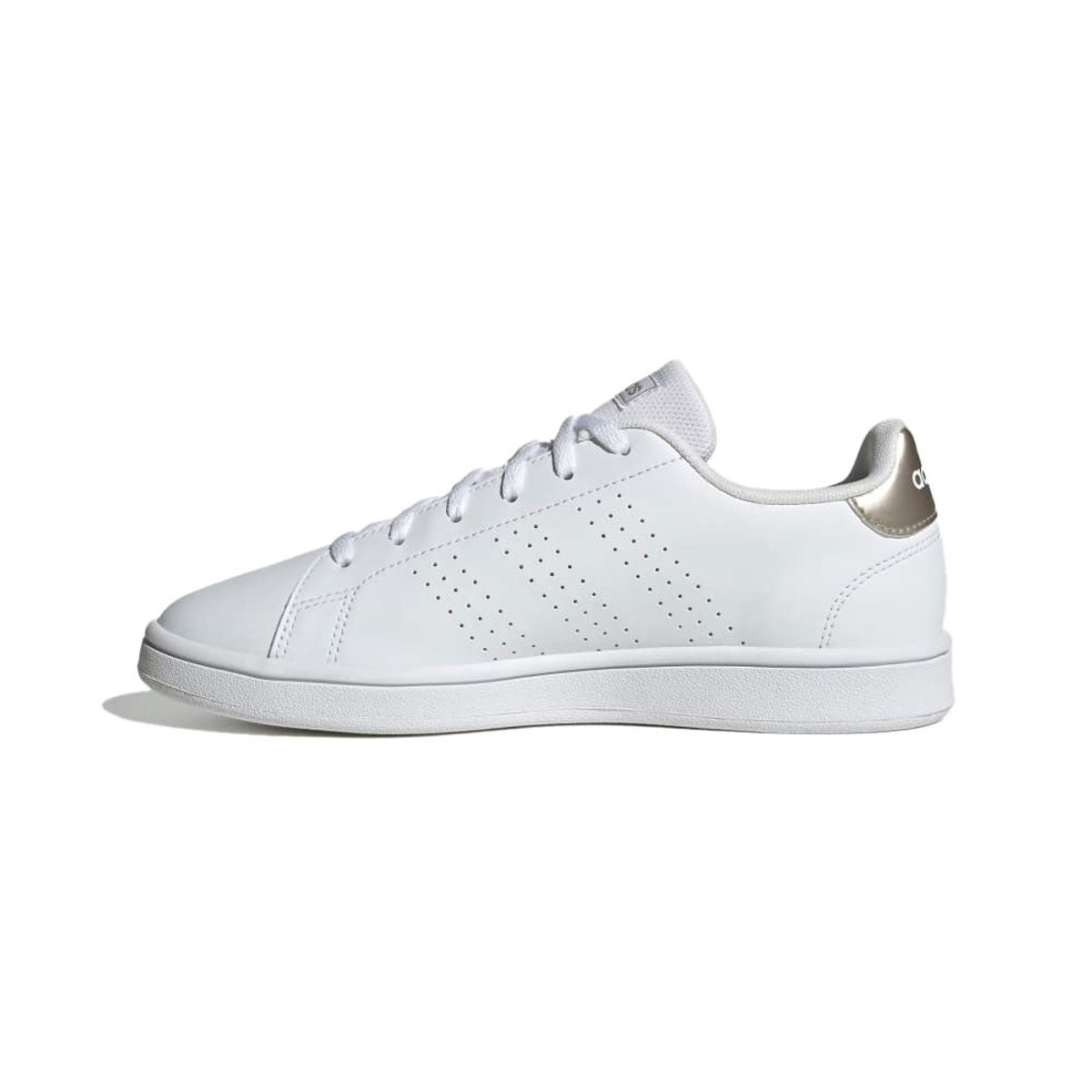 ADIDAS - Tenis Mujer Adidas Advantage Base - Blanco-Marrón