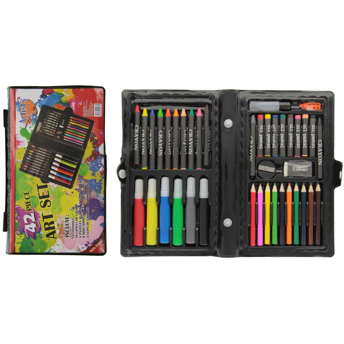 GENERICO - Kit de Arte Para Niños 42 Piezas