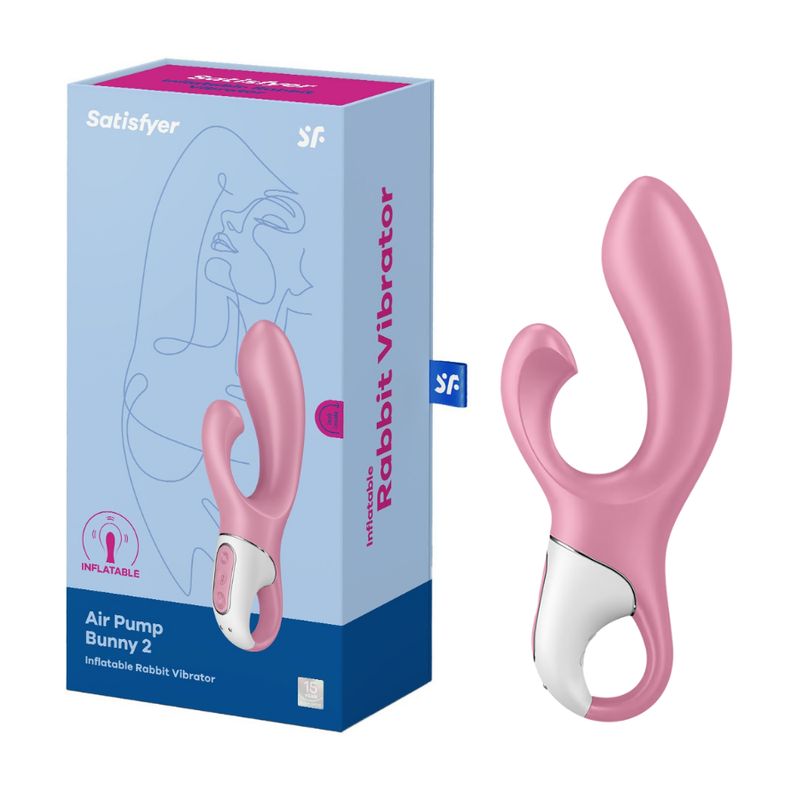 SATISFYER - Vibrador Air Pump Bunny 2 Satisfyer