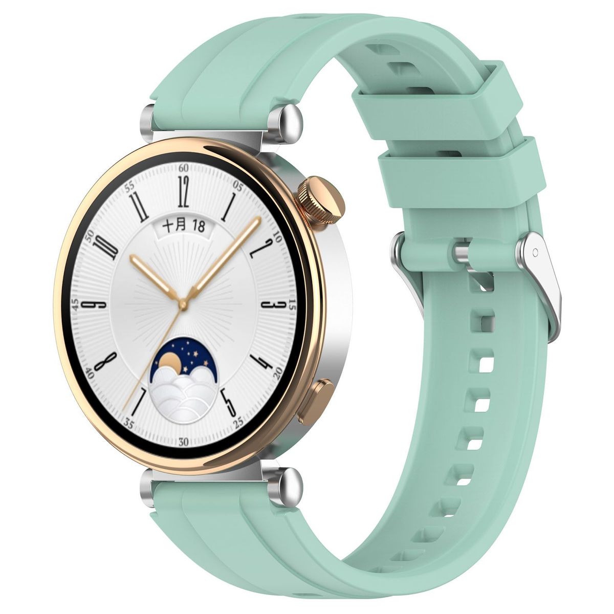 GENERICO - Correa Compatible Con Huawei Watch Gt 4 De 41mm En Silicona