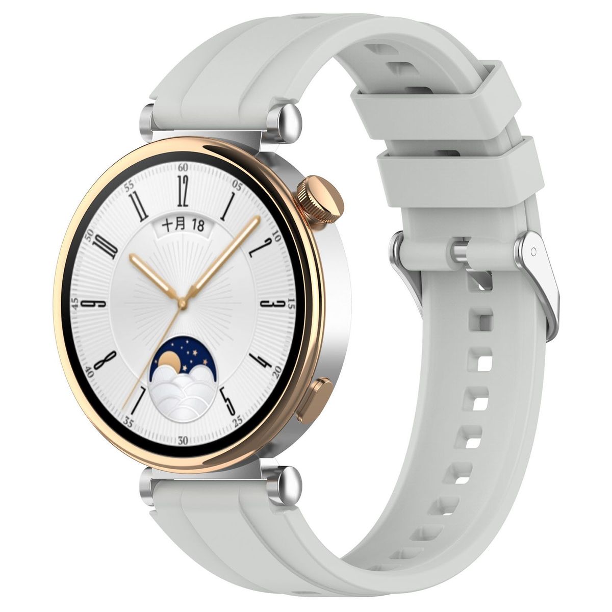 GENERICO - Correa Compatible Con Huawei Watch Gt 4 De 41mm En Silicona
