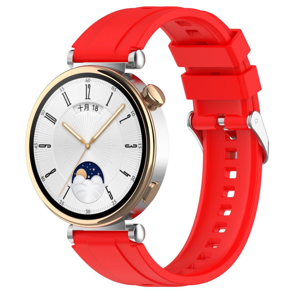 GENERICO - Correa Compatible Con Huawei Watch Gt 4 De 41mm En Silicona