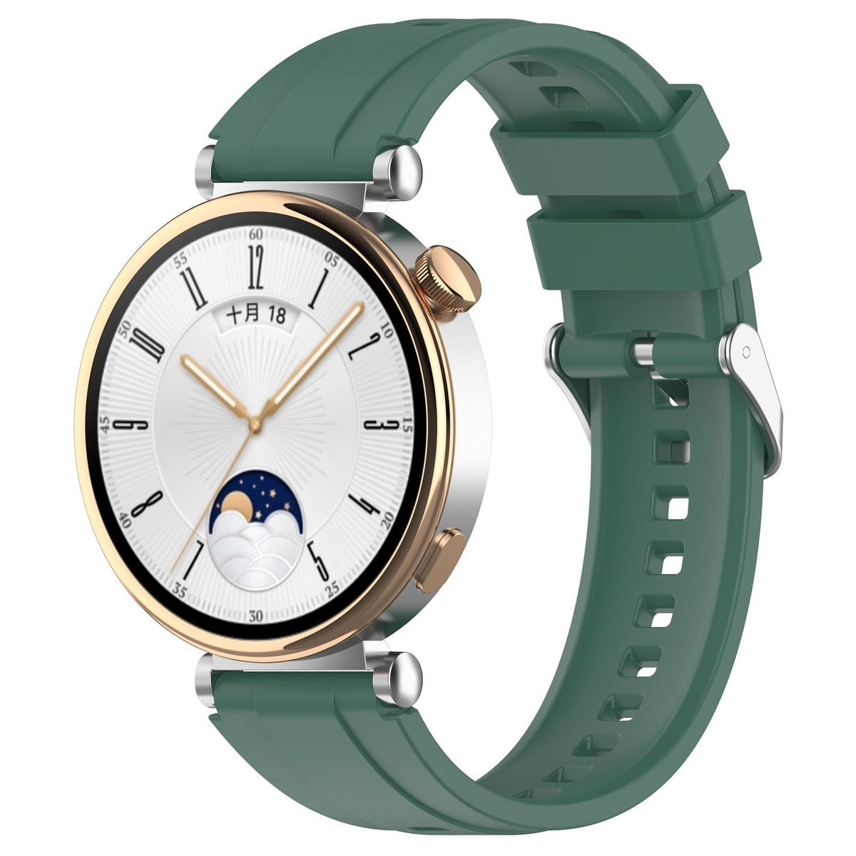GENERICO - Correa Compatible Con Huawei Watch Gt 4 De 41mm En Silicona