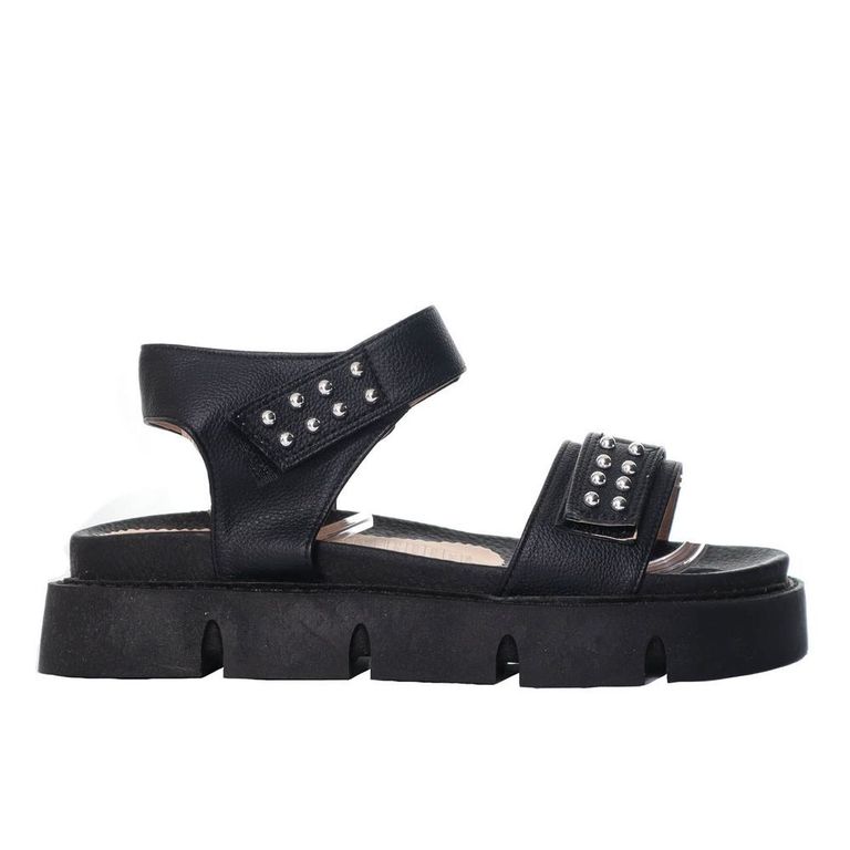 Sandalia plana para mujer M20-Z499 NEGRO ZAVATTY ZAVATTY