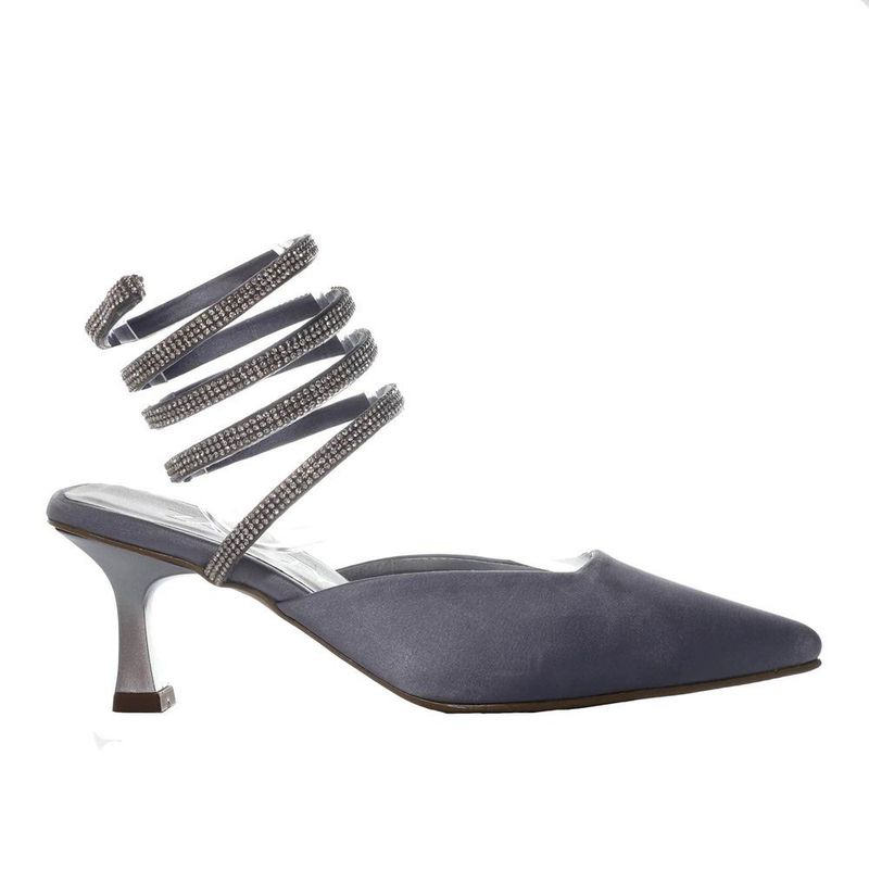 ZAVATTY - Tacon para mujer KIARA-Z598 PLATA ZAVATTY