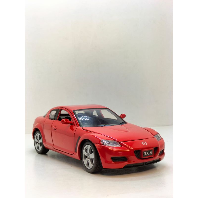 MOTORMAX - CARRO MAZDA RX-8 ROJO ESCALA 124 DE COLECCIÓN