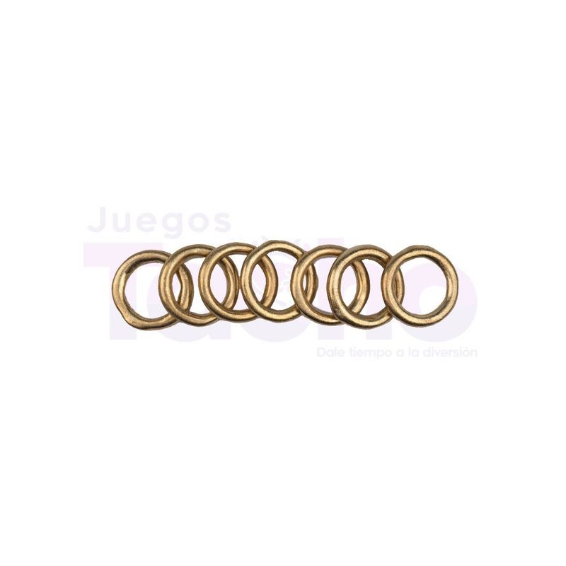 GENERICO - Argolla De Bronce Sencilla x 7